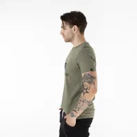 Футболка Alpha Industries Basic футболка 10050111 - зеленая