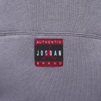 Nike Jordan J-Day Big детские Brooklyn Fleece Pullover Толстовка с капюшоном цвет серый