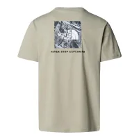 Футболка The North Face колір червонийbox Celebration 0A8A3R9IT1 - бежева
