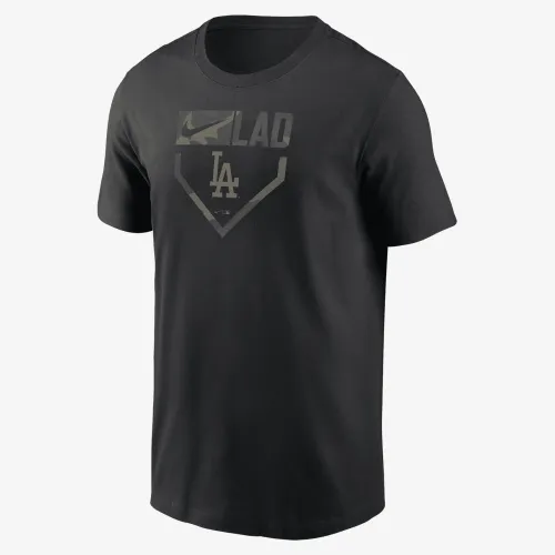 Los Angeles Dodgers Camo чоловічі Nike MLB футболка колір чорний
