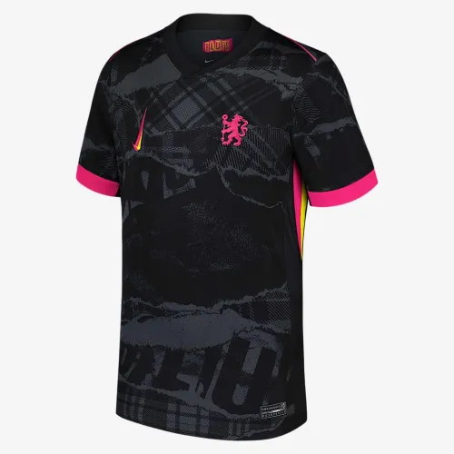 Мойсес Caicedo Chelsea 2024/25 Stadium Third чоловічі Nike Dri-FIT Soccer Jersey колір сірий