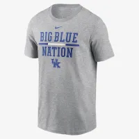 Kentucky Wildcats DNA Lockup мужские Nike College футболка цвет серый
