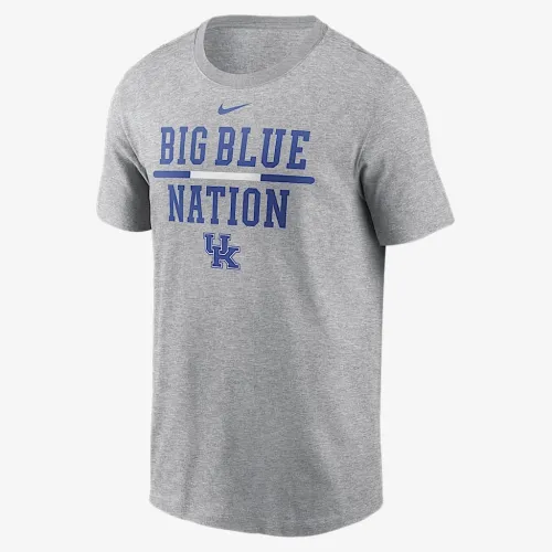 Kentucky Wildcats DNA Lockup чоловічі Nike College футболка колір сірий