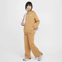 Nike Sportswear Club Fleece Big детские оверсайз Pullover Толстовка с капюшоном цвет коричневый
