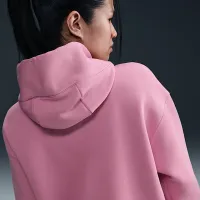 Nike Sportswear Phoenix Fleece женская оверсайз Pullover Толстовка с капюшоном Pink