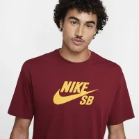 Nike SB мужские Logo Skate футболка цвет красный