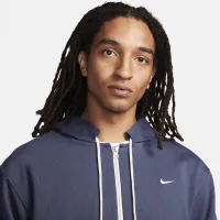 Nike Standard Issue мужские Dri-FIT Full-Zip баскетбольные Толстовка с капюшоном синий