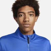 Nike Victory чоловічі Dri-FIT 1/2-Zip для гольфу Top блакитний