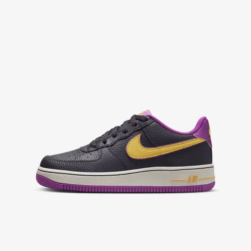 Nike Air Force 1 Big детские Кроссовки цвет фиолетовый