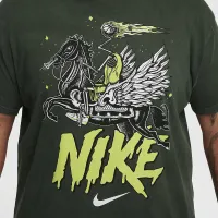 Nike чоловічі Max90 баскетбольні футболка колір зелений