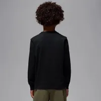 Nike Jordan Little детские Jumpman Drip Long Sleeve футболка цвет черный
