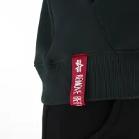 Кофта/футболка Alpha Industries Basic Hoody 178312353 - зелена