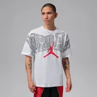 Nike Jordan мужские Graphic футболка цвет белый