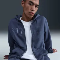 Nike Sportswear Club чоловічі Full-Zip Fleece Толстовка з капюшоном блакитний