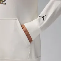 Nike Jordan Brooklyn Fleece жіноча Graphic Pullover Толстовка з капюшоном колір білий