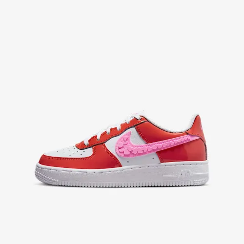 Nike Air Force 1 LV8 Big дитячі Кросівки колір червоний