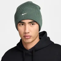 Nike Peak Swoosh Beanie колір зелений