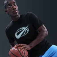 Nike чоловічі Dri-FIT баскетбольні футболка колір чорний