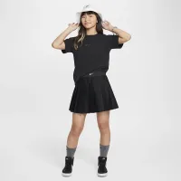 Nike Sportswear Girls' Pleated спідниця колір чорний