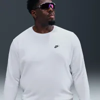 Nike Club чоловічі Fleece Crew колір білий