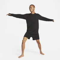 Nike Yoga мужские Dri-FIT Crew Top цвет черный