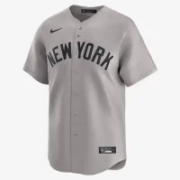 Aaron Judge New York Yankees мужские Nike Dri-FIT ADV MLB Limited Jersey цвет серый