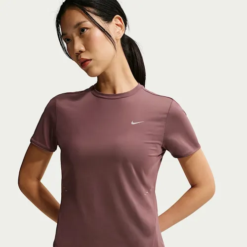 Nike Swift женская Dri-FIT Short-Sleeve Running Top цвет фиолетовый