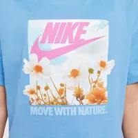 Nike Sportswear Big детские (Girls') футболка синий