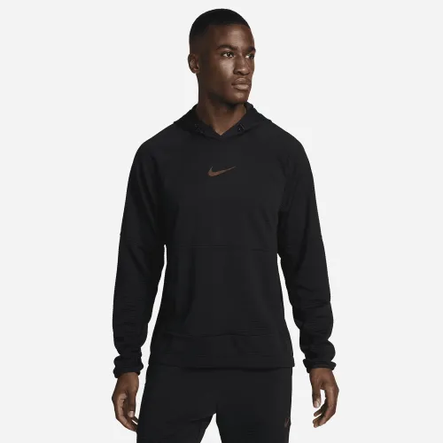 Nike чоловічі Dri-FIT Fleece Fitness Pullover колір чорний