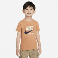 Nike Retro Sportswear Toddler Graphic футболка колір коричневий