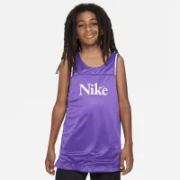 Nike Culture of баскетбольні Big дитячі Reversible баскетбольні Jersey колір фіолетовий