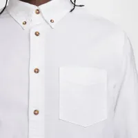 Nike Life чоловічі Long-Sleeve Oxford Button-Down Shirt колір білий