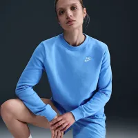 Nike Sportswear Club Fleece жіноча Crew-Neck світшот блакитний