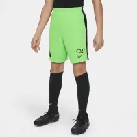 Nike CR7 Big детские Dri-FIT Academy23 Soccer шорты цвет зеленый