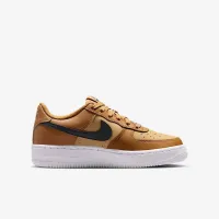 Nike Air Force 1 Big детские Кроссовки цвет коричневый