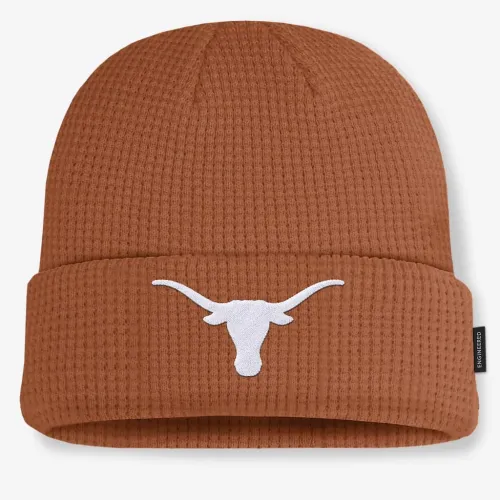 Texas Longhorns Sideline Terra мужские Nike College Cuffed Beanie Orange