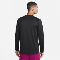 Nike Dri-FIT Legend чоловічі Long-Sleeve Fitness Top колір чорний