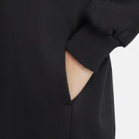 Nike Sportswear Club Fleece Big детские (Girls') Толстовка с капюшоном Костюм цвет черный