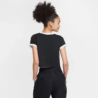 Nike Sportswear Big дитячі (Girls') Cropped футболка колір чорний