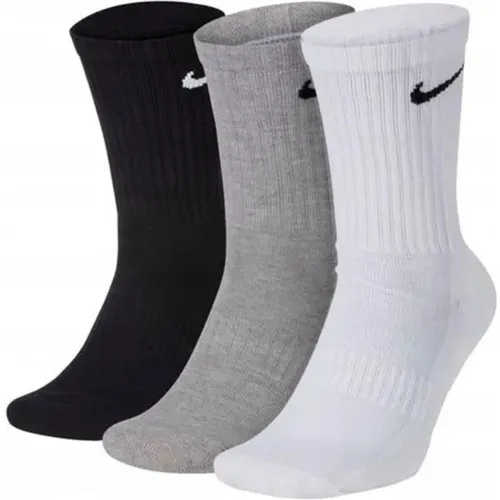 Носки NIKE хлопковыеEVERYDAY LIGHTWEIGH CREW 3PAK (SX7676 964)