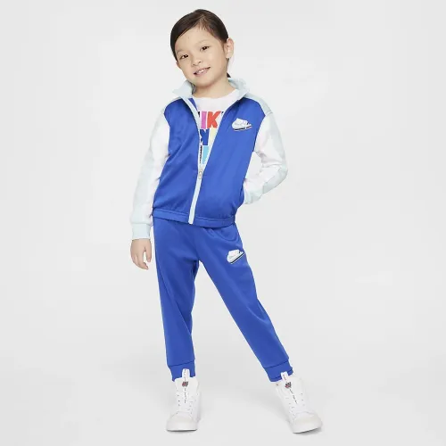 Nike Sportswear Dri-FIT Reimagine Toddler Tricot комплект блакитний