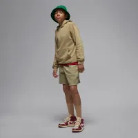 Nike Jordan Brooklyn Fleece Big детские Pullover Толстовка с капюшоном цвет коричневый