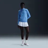 Nike Sportswear Club Fleece женская 1/2-Zip свитшот синий