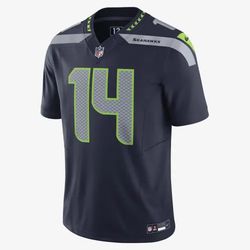 DK Metcalf Seattle Seahawks чоловічі Nike Dri-FIT NFL Limited Football Jersey блакитний