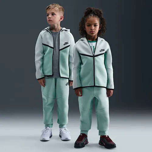 Nike Sportswear Little детские Tech Fleece 2-Piece Full-Zip набор цвет зеленый