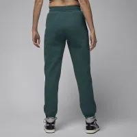 Nike Jordan Flight Fleece женская Pants цвет зеленый