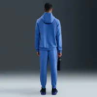 Nike Primary Fleece чоловічі Dri-FIT UV Pullover Performance Толстовка з капюшоном блакитний