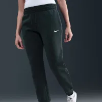 Nike Sportswear Phoenix Fleece жіноча Mid-Rise Sweatpants колір зелений