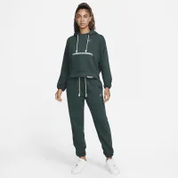 Nike Dri-FIT Swoosh Fly Standard Issue жіноча Pullover баскетбольні Толстовка з капюшоном колір зелений