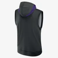 Tampa Bay Rays Authentic Collection Men’s Nike Dri-FIT MLB Sleeveless Pullover Толстовка з капюшоном колір чорний
